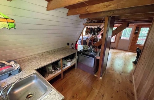 Susquehanna Cabin | Peaceful and Private A-frame in the woods, not far from Elk Mountain Ski Resort!