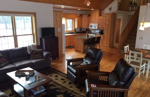 Aitkin Cabin | Peaceful Getaway on Big Pine Lake-2 BR, 3 bath + loft with 3 twin beds & 1 king.