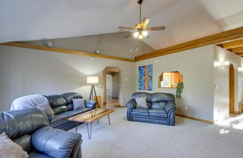 Hibbing House | Peaceful Hibbing Getaway Heated Floors, Fire Pit!