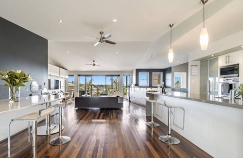 Lennox Head House | Peaceful, large home with beautiful views - 1200 meters to beach.
