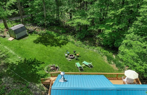 Livingston Manor Cabin | Peaceful Livingston Manor Cabin in the Woods