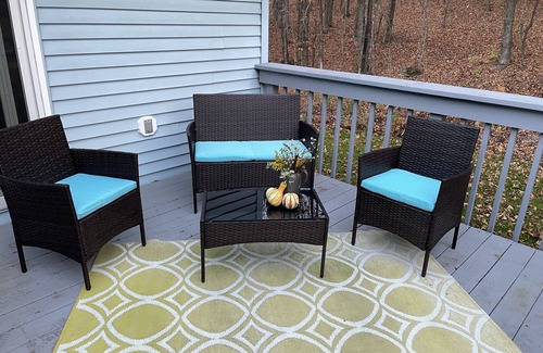 Cornwallville House | Peaceful oasis w/outdoor fire pit, deck & dining