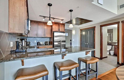Canmore Condo | Peaceful Penthouse – Sunrise Views & Resort Amenities!