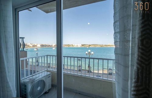 Birzebbuga Apartment | Peaceful Seafront 3BR Apt with Balcony!