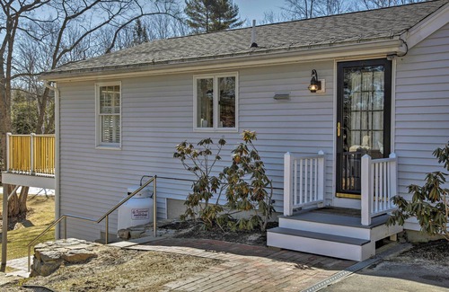 Freeport Apartment | Peaceful Waterfront Apt w/Deck, 22 Mi to Portland