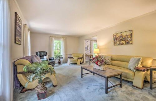 Durham House | Peaceful Waterfront Durham Retreat with Huge Deck!