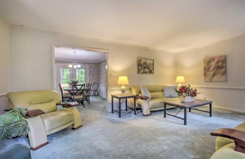 Durham House | Peaceful Waterfront Durham Retreat with Huge Deck!
