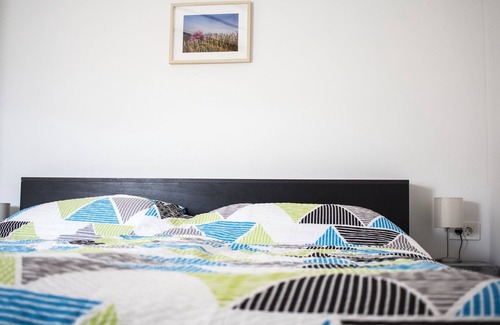 Slap Bed & Breakfast | Peacfull room with a queen size bed in Budanje, the heart of Vipava Valley