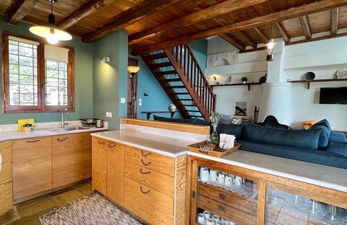 Agios Vlassios Villa | PELION HOMES | Villa SELINI large traditional villa w/pool & breathtaking view