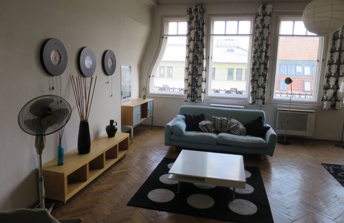 Corvin negyed Apartment | Penthouse apartment in beautiful Budapest with WiFi, AC