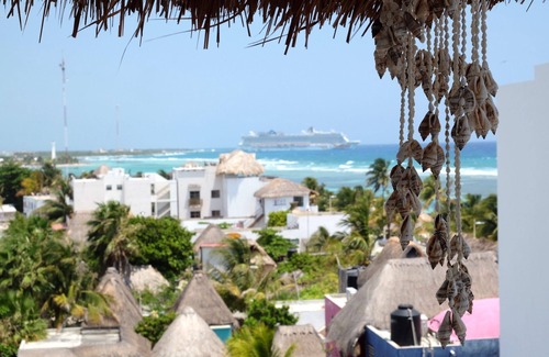 Mahahual Apartment | Penthouse by the sea with terrace