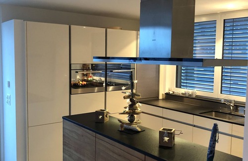 Tscheppach Apartment | Penthouse with fantastic view in to moutains and across lake Sarnen