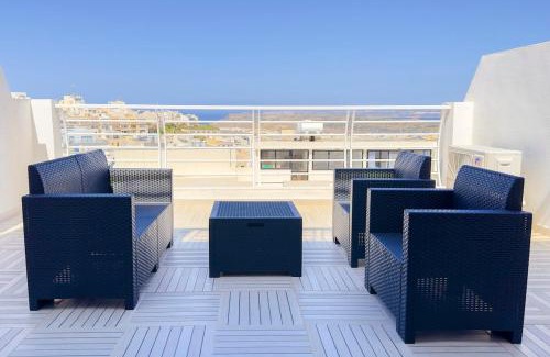 Mellieha Apartment | Penthouse with Seaviews and Country views, near Beaches