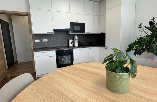 Jihlava Apartment | PeopleGuru apartments - Terasa, Parking