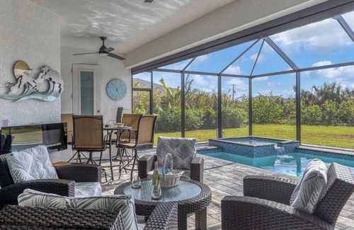 South Gulf Cove House | Perfect 3 Bedroom House on Charlotte Harbor Area, Charlotte County House 5855