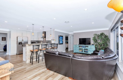 Garden Isles House | Perfect Beach House! Large 3/2w/Heated Pool Included, Tiki, Bikes, 2M to Beach