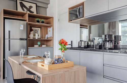 Vila Nova Conceicao Apartment | PERFECT STUDIO ITAIM/FARIA LIMA PARKING SPACE