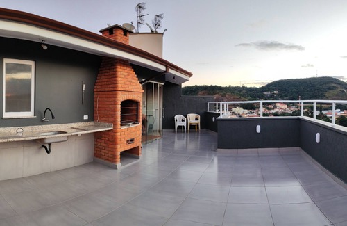 Sao Roque Apartment | Perfect duplex with a view 5 minutes from the Wine Route, ideal for families.
