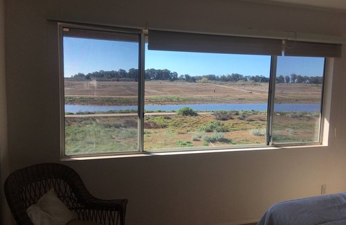 Goleta Condo | Perfect for UCSB Visiting Professors and Researchers. Water views!