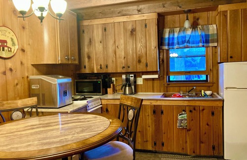 Britt Cabin | Perfect place for your next stay: Vintage cabin, quiet lake, and a classic sauna