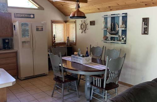 Crivitz Cottage | Perfect Summer Vacation Spot - Lake View, Boat Dock, Beach Area - 3 Bdrm, 2 Bath