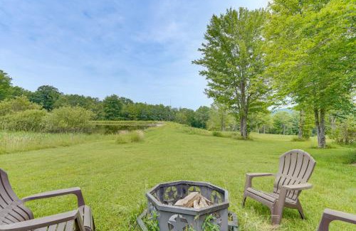 Scio House | Pet-Friendly Cabin on 86 Acres in Scio Fish, Hike