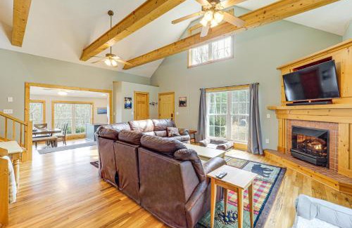 Purlear House | Pet-Friendly Cabin with Hot Tub in North Carolina!