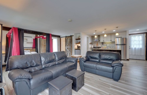 Black Creek Apartment | Pet-Friendly Caneadea Retreat with Deck!