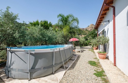 Savoca Villa | Pet-friendly Casa di Martina with Sea View, Swimming Pool, Garden, Terrace & BBQ