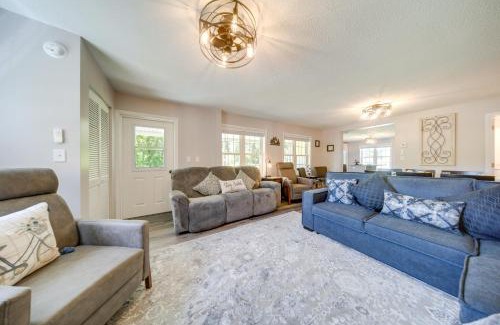 Centerville House | Pet-Friendly Centerville Home with Fire Pit and Grill