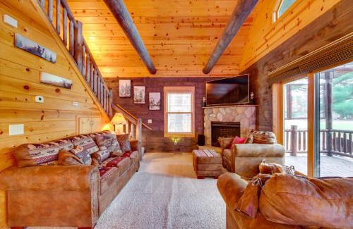 Garrison House | Pet-Friendly Garrison Retreat with Gas Fireplace!
