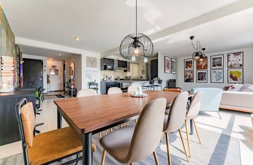 Roma Norte Condo | Pet-friendly Haven Best for Groups, WiFi, SmartTV