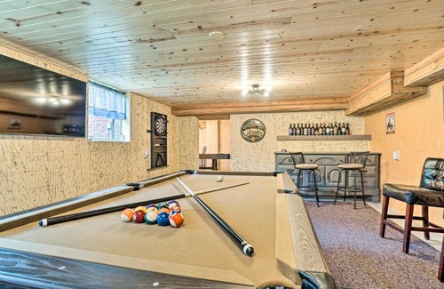 Clayton House | Pet Friendly Home with Hot Tub, Patio and Game Room!