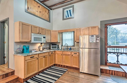 Bemus Point Apartment | Pet-Friendly Loft Vacation Rental w/Fire Pit!