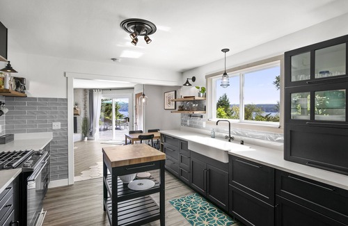 Lilliwaup House | Pet friendly! Modern Lilliwaup Home on 22 acr with view & beach access.