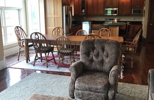 Pittsfield House | PICKLEBALL, Heated Pool, Game Room, Outdoor Oasis, Tennis, Basketball, & woods!