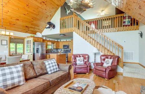 Murphy House | Picturesque Murphy Cabin with Fire Pit and Views!