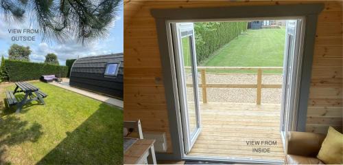 Frampton Apartment | Pine Lodge Posh Glamping With Wood Fired Hot Tub & Big Lincolnshire Skies