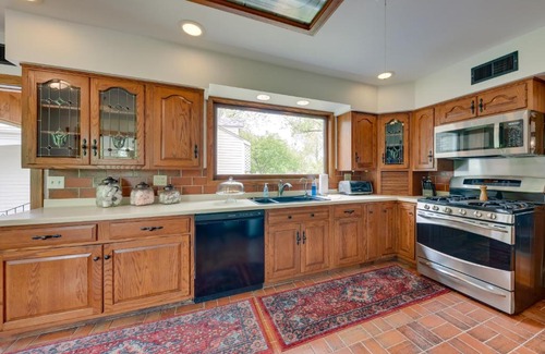 McHenry House | Pistakee Lake Estate with Boat Dock and Hot Tub!