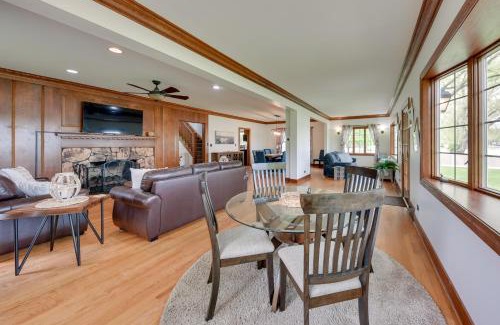 McHenry House | Pistakee Lake Estate with Boat Dock and Hot Tub!