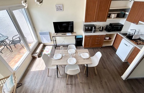 Le Crotoy Apartment | Plein Sud, Logement Pour 3 Personnes Avec vue Panoramique sur la Baie + Terrasse