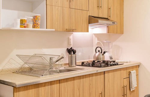 Colonia Cuauhtemoc Apartment | Polanco Studio Bliss: Cozy & Modern