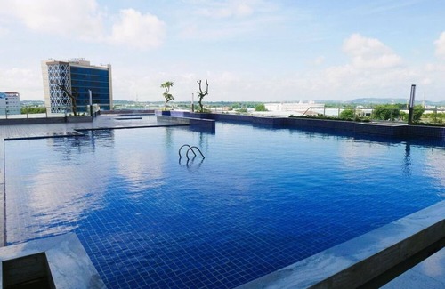 Batam Apartment | Pollux BAKAF Apartment - TOP FLOOR 55th SEA VIEW AND CITY - BATAM CENTER