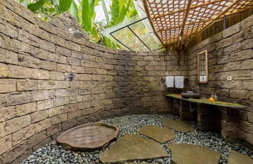 Abiansemal Villa | Pondok Indah - 2 bds Eco Bamboo House, Garden