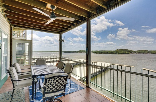 Lakeland Apartment | Pool Access at Waterfront Lake Ozarks Rental!