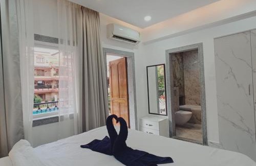 Saunta Vaddo Apartment | Pool facing luxury 1bhk near Calangute,baga beach