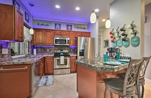 Trafalgar House | Pool & Fire Pit: Cape Coral Golf Course Getaway