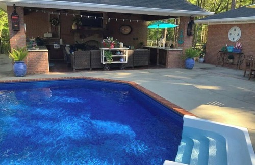Waynesboro House | Pool-Side Paradise (Pool is for ambience only-NO SWIMMING FOR GUESTS)