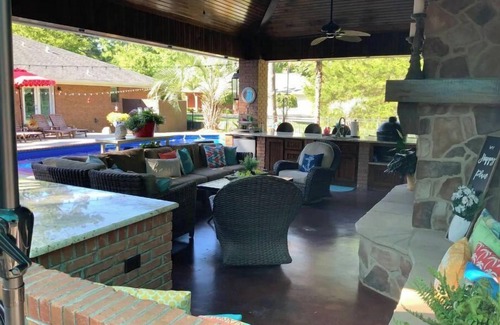 Waynesboro House | Pool-Side Paradise (Pool is for ambience only-NO SWIMMING FOR GUESTS)