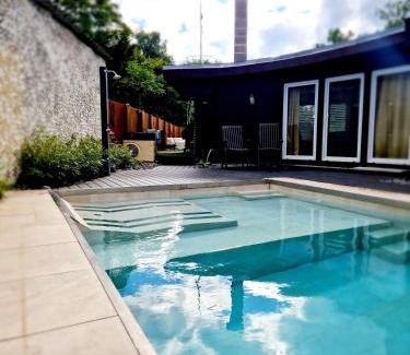 Hohnhurst House | Poolhaus mit Sauna und Kamin - Offenburg, Straßburg, Europapark